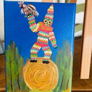 Cajun Mardi Gras Art Canvas